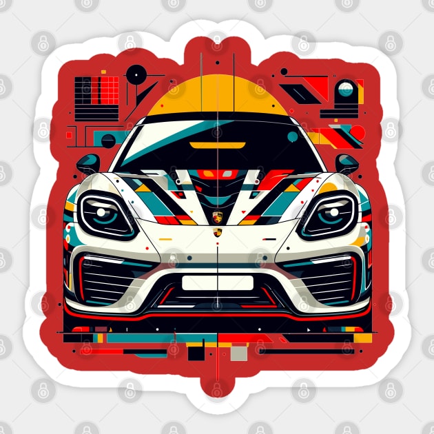 Porsche Panamera Sticker by Vehicles-Art